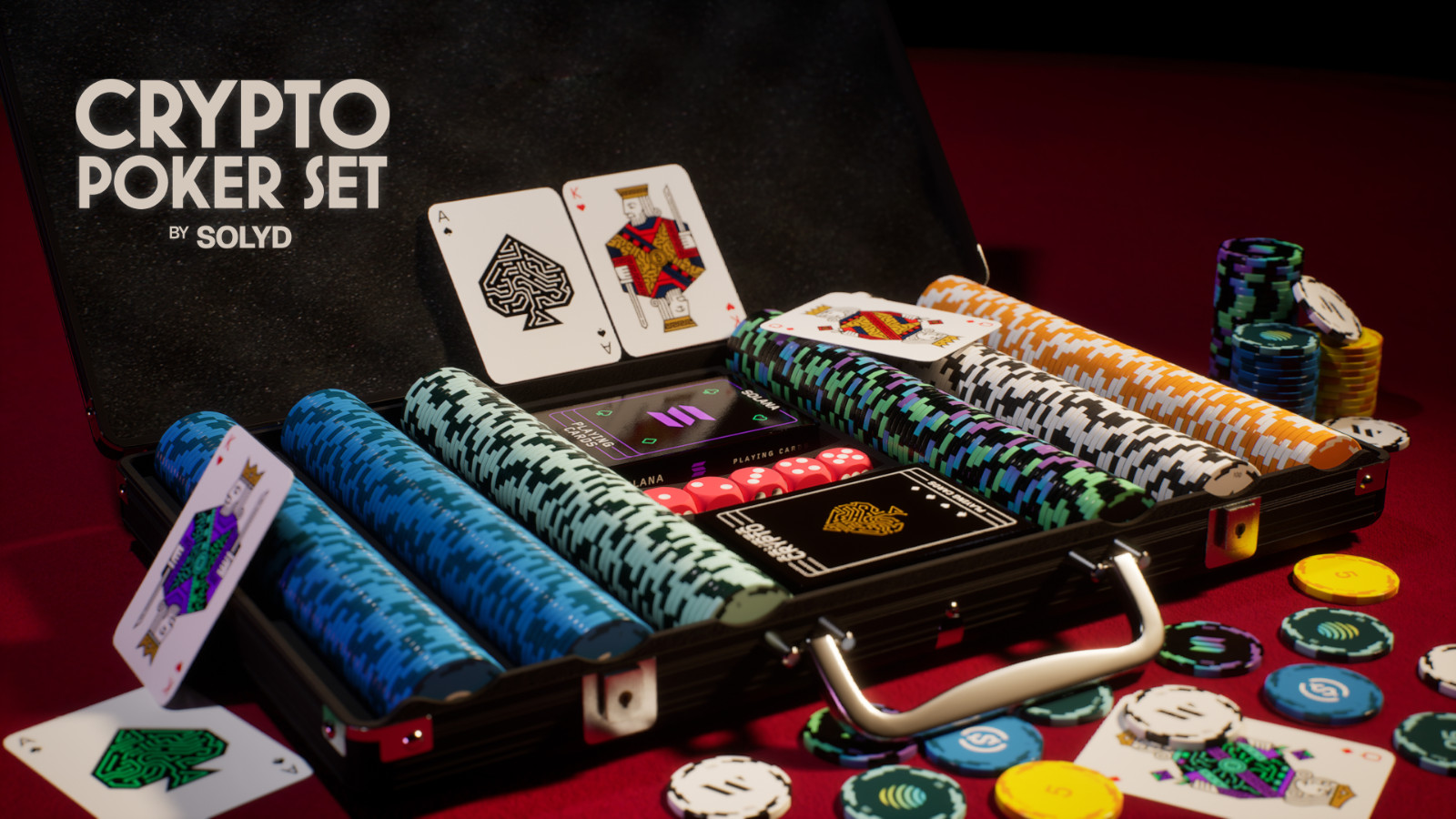 SOLYD Crypto Poker Set